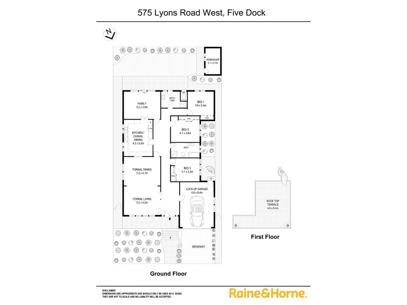 575 Lyons Road West, Canada Bay NSW 2046 Floorplan