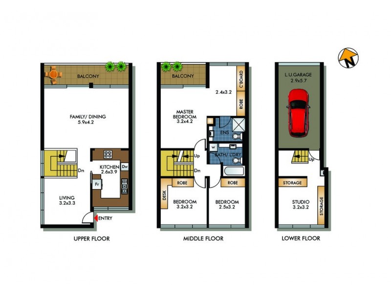 1/351a Edgecliff Road, Edgecliff NSW 2027 Floorplan