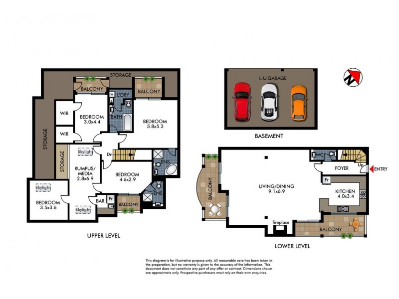9/14-16 Liverpool Street, Rose Bay NSW 2029 Floorplan
