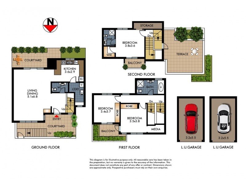3/59 Carlisle Street, Rose Bay NSW 2029 Floorplan
