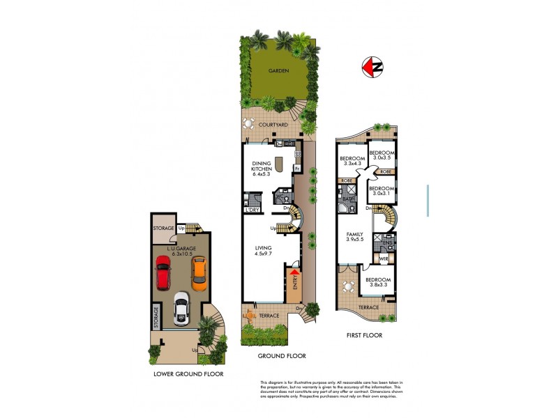 9 Derby Street, Vaucluse NSW 2030 Floorplan
