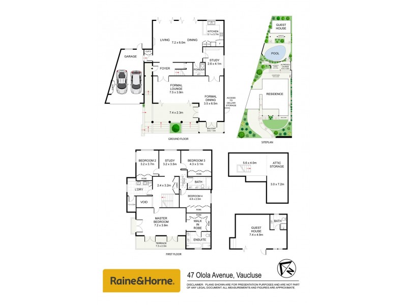 47 Olola Avenue, Vaucluse NSW 2030 Floorplan