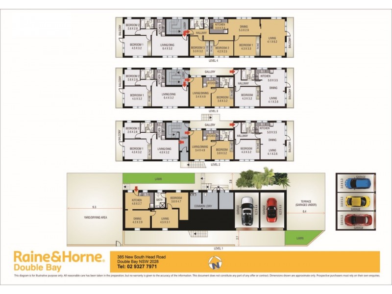 286 Military Road, Dover Heights NSW 2030 Floorplan