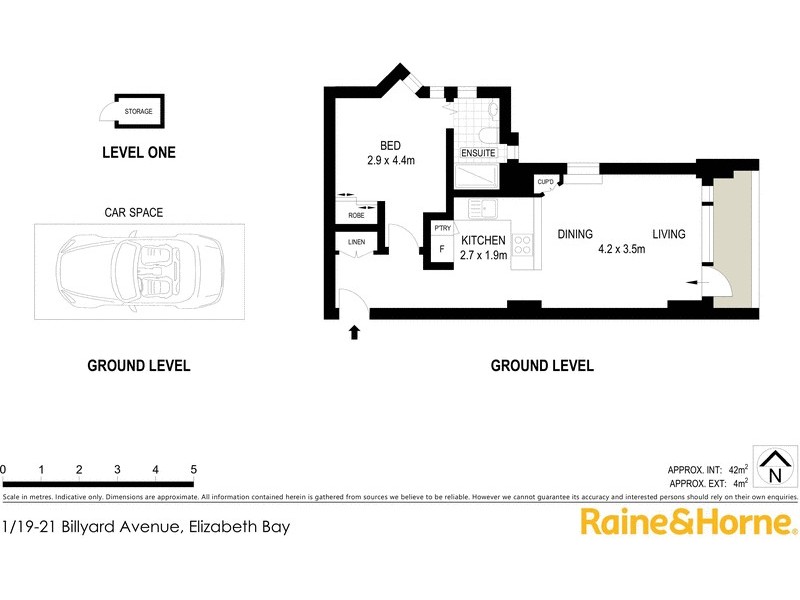 1/19-21 Billyard Avenue, Elizabeth Bay NSW 2011 Floorplan