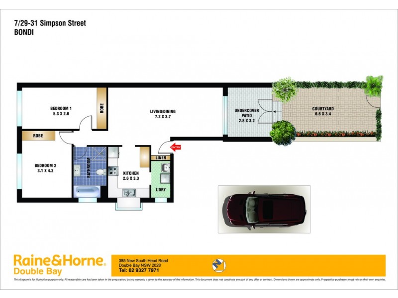 7/29-31 Simpson Street, Bondi NSW 2026 Floorplan