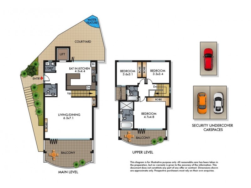 2/38 Yarranabbe Road, Darling Point NSW 2027 Floorplan