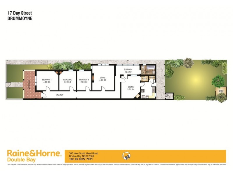 17 Day Street, Drummoyne NSW 2047 Floorplan