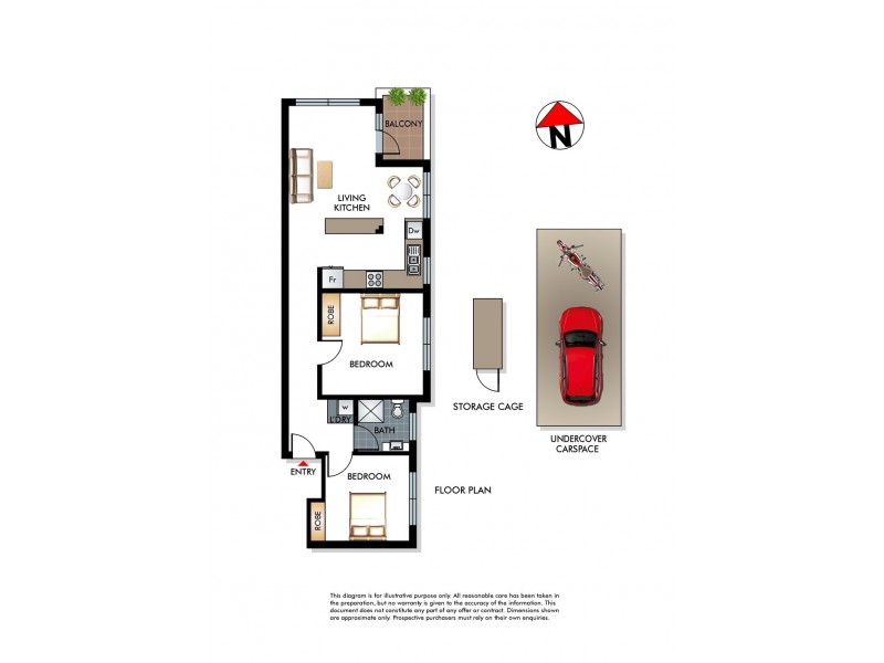 6/22a New Street, Bondi NSW 2026 Floorplan