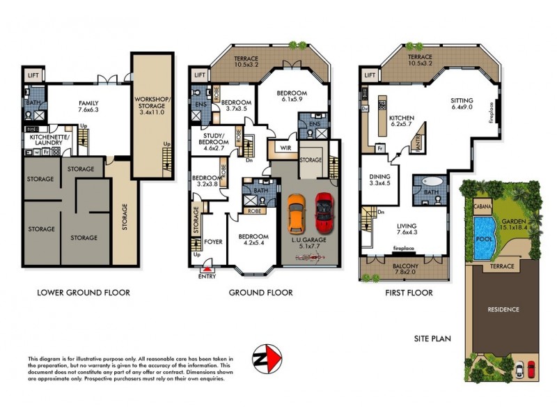 136 Military Road, Dover Heights NSW 2030 Floorplan