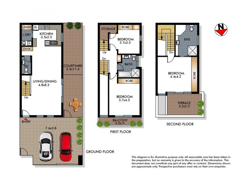 1/17-19 The Avenue, Rose Bay NSW 2029 Floorplan