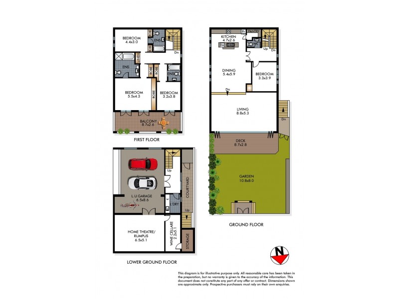 27 Hough Street, Bondi Junction NSW 2022 Floorplan