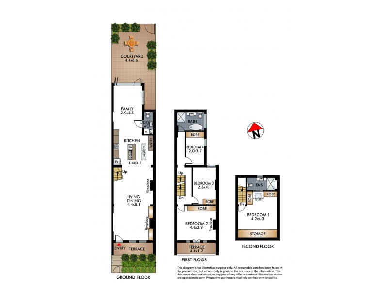 224 Birrell Street, Bondi Junction NSW 2022 Floorplan