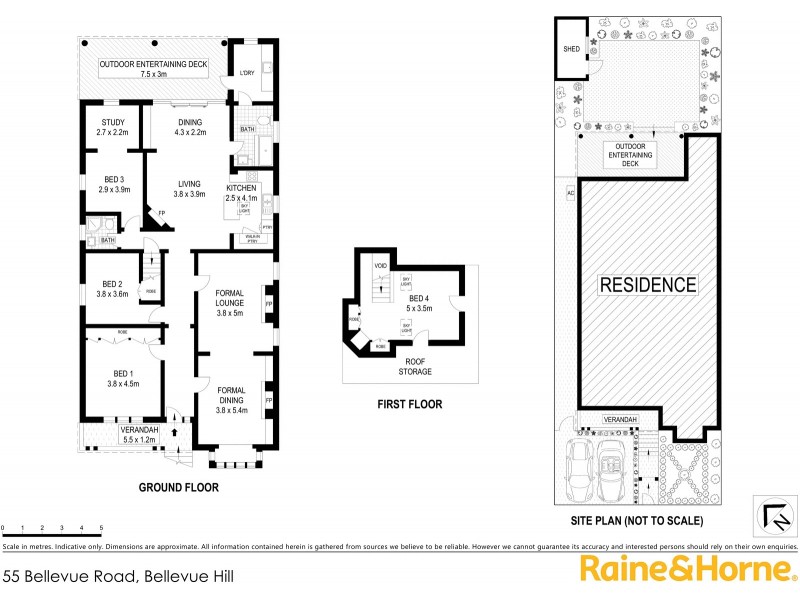 55 Bellevue Road, Bellevue Hill NSW 2023 Floorplan