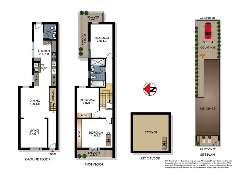 7 Junction Street, Woollahra NSW 2025 Floorplan