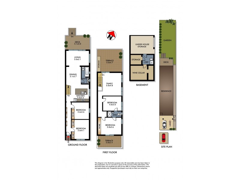 174 Wellington Street, Bondi Beach NSW 2026 Floorplan
