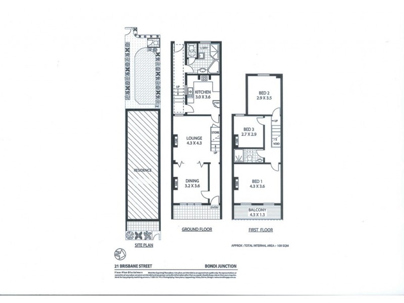 21 Brisbane Street, Bondi Junction NSW 2022 Floorplan