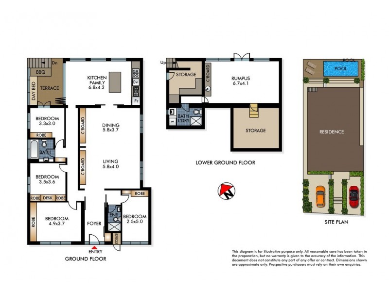 35 Boronia Road, Bellevue Hill NSW 2023 Floorplan