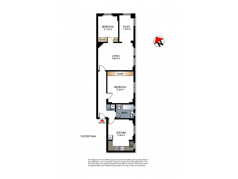 8/94A Birriga Road, Bellevue Hill NSW 2023 Floorplan