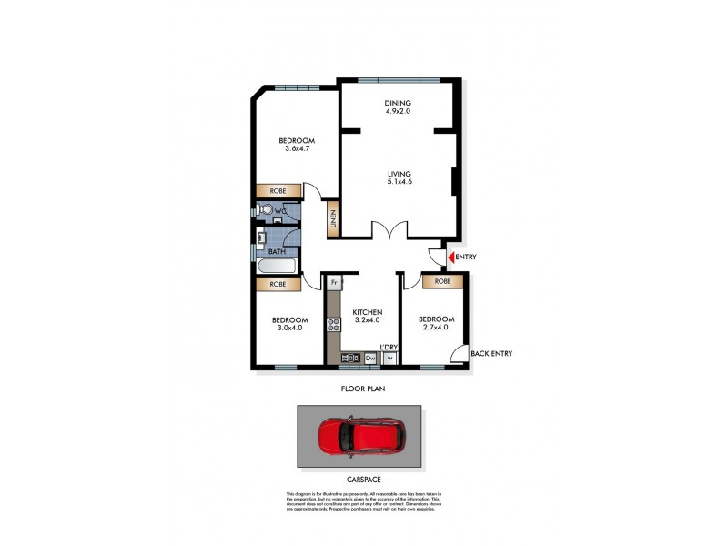 5/2 Ramsgate Avenue, North Bondi NSW 2026 Floorplan