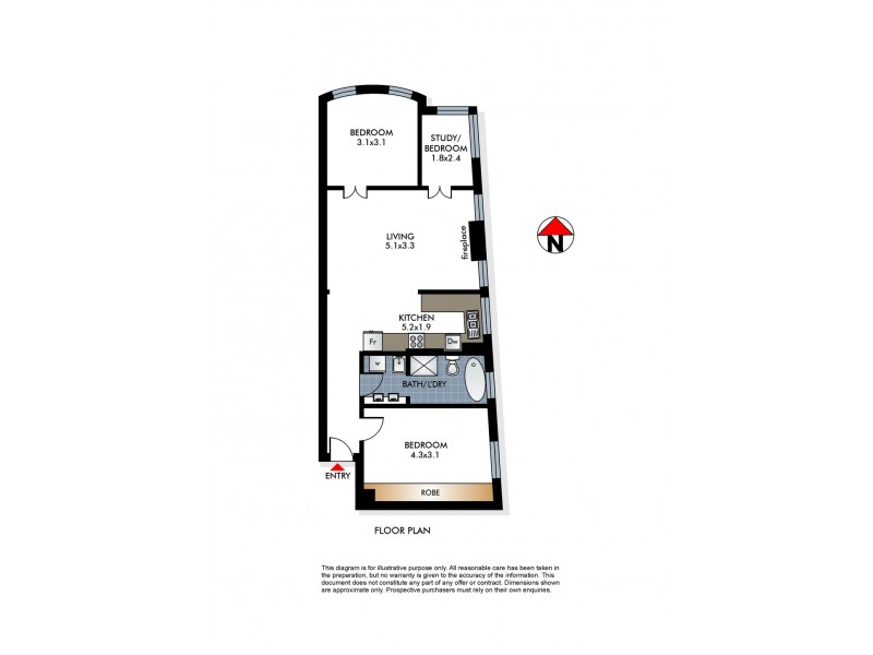 11/35 Birriga Road, Bellevue Hill NSW 2023 Floorplan