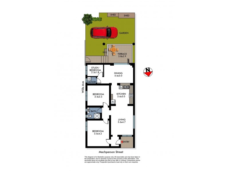 1/31 Macpherson Street, Waverley NSW 2024 Floorplan