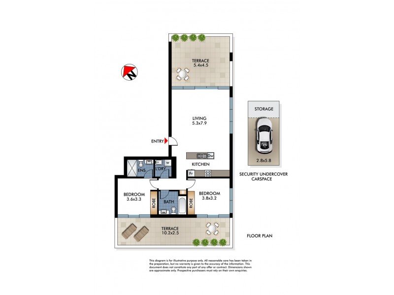 B801/222 Botany Road, Alexandria NSW 2015 Floorplan