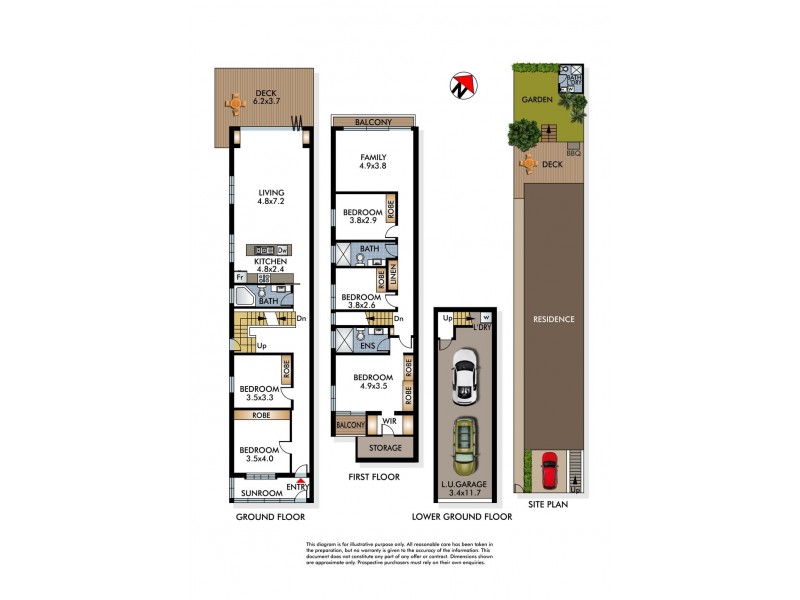 6 Chambers Avenue, Bondi Beach NSW 2026 Floorplan