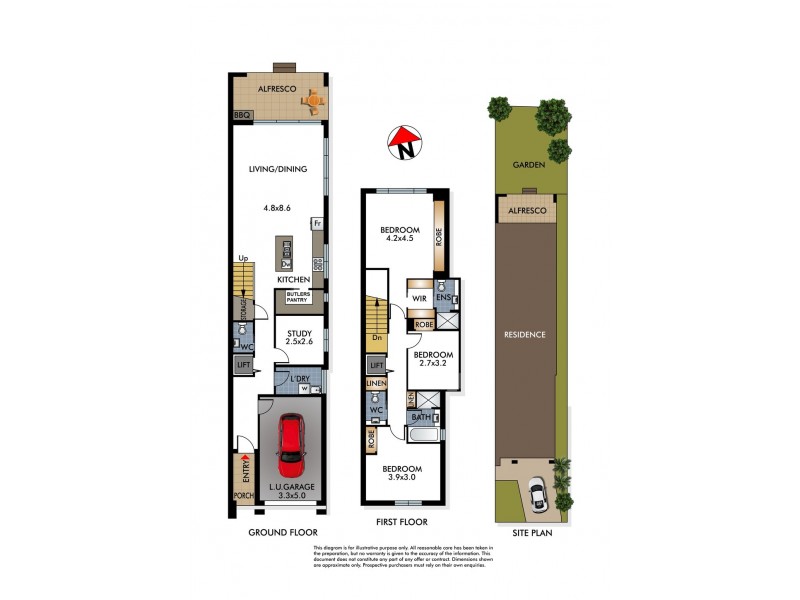 8B Owen Street, North Bondi NSW 2026 Floorplan