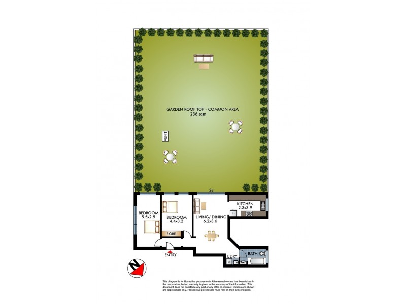 50/1 Beach Road, Bondi Beach NSW 2026 Floorplan