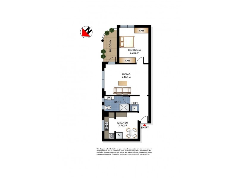 4/76 Birriga Road, Bellevue Hill NSW 2023 Floorplan