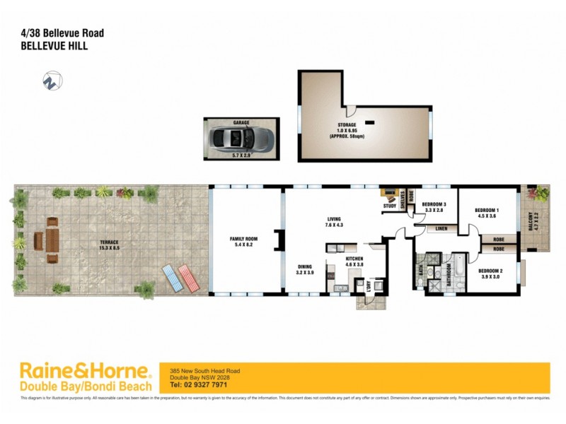 4/38 Bellevue Road, Bellevue Hill NSW 2023 Floorplan