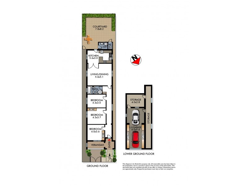 17 Rickard Avenue, Bondi Beach NSW 2026 Floorplan