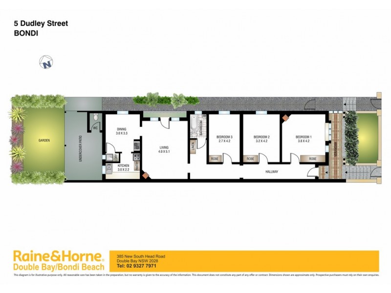 5 Dudley Street, Bondi NSW 2026 Floorplan