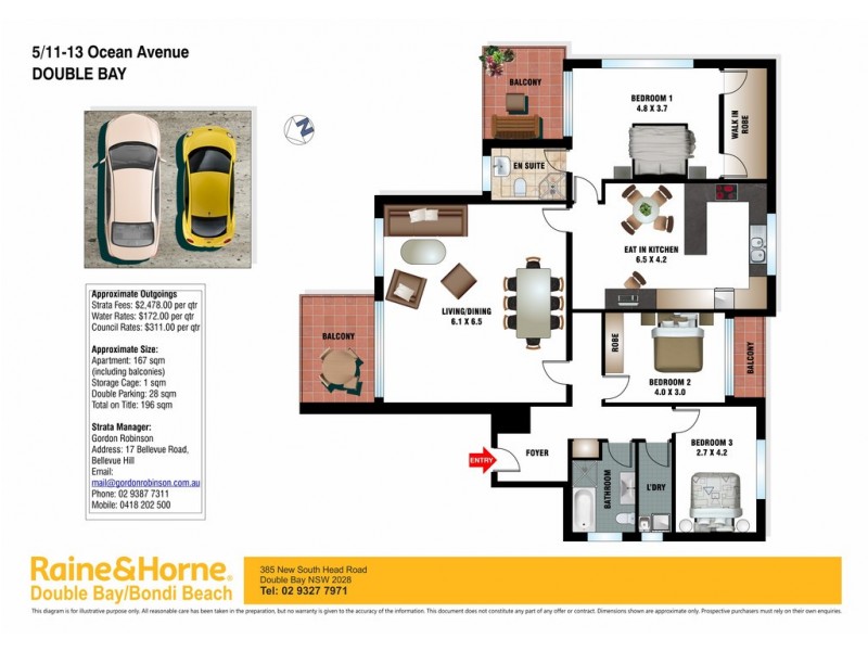 5/11-13 Ocean Avenue, Double Bay NSW 2028 Floorplan