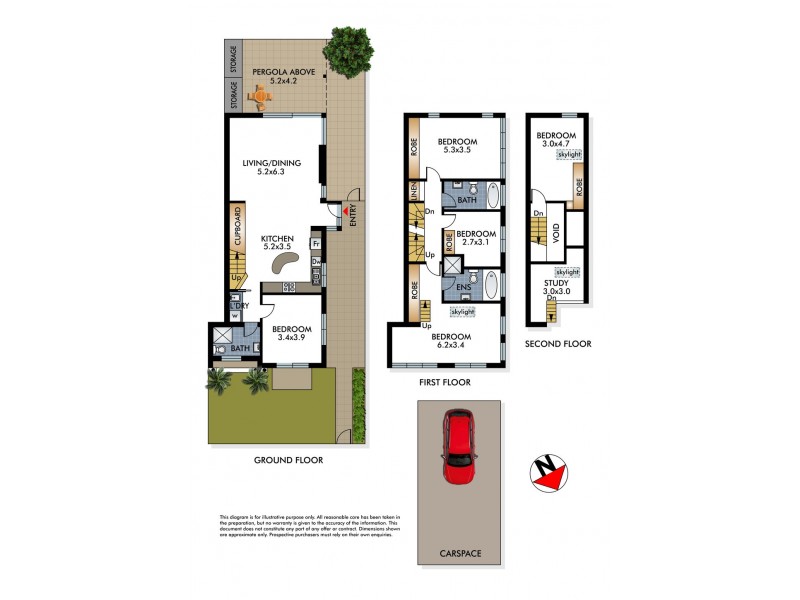 5 Glasgow Avenue, Bondi Beach NSW 2026 Floorplan