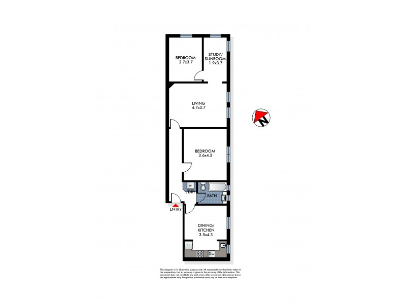 11/94A Birriga Road, Bellevue Hill NSW 2023 Floorplan
