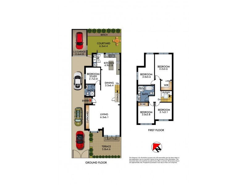 40 Glasgow Avenue, Bondi Beach NSW 2026 Floorplan
