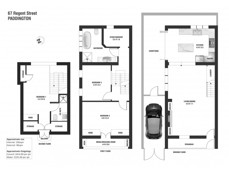 67 Regent Street, Paddington NSW 2021 Floorplan