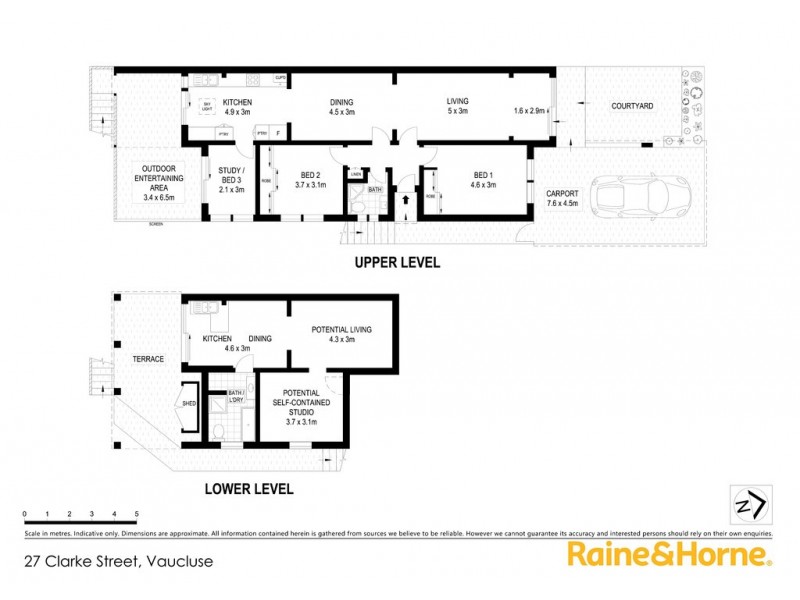 27 Clarke Street, Vaucluse NSW 2030 Floorplan