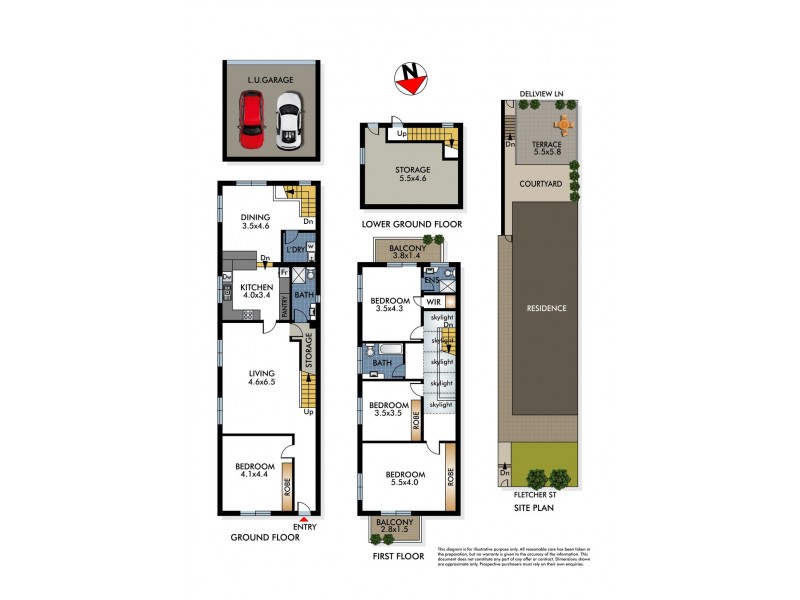 39 Fletcher Street, Tamarama NSW 2026 Floorplan