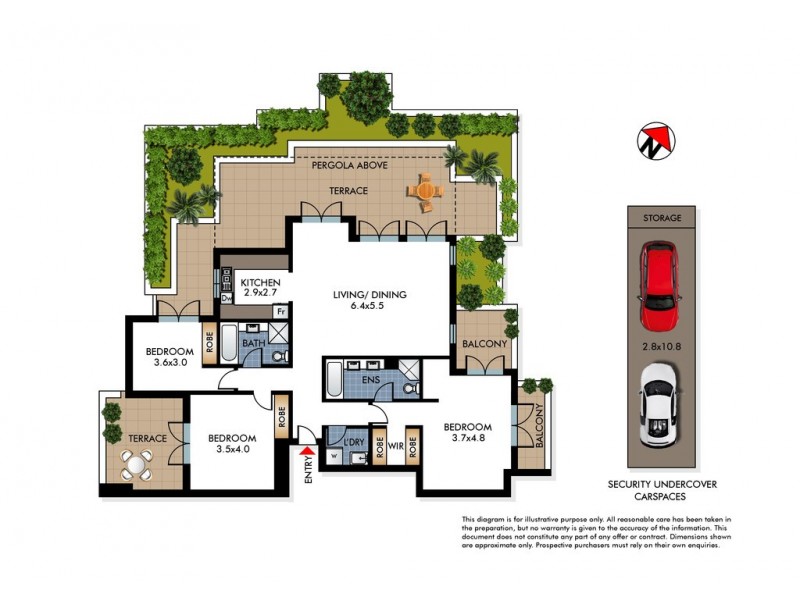 9/24-26 Spencer Street, Rose Bay NSW 2029 Floorplan