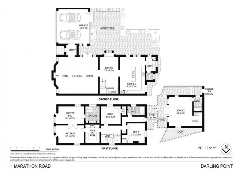 1 Marathon Road, Darling Point NSW 2027 Floorplan