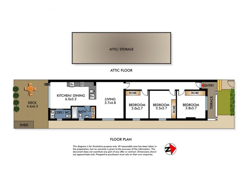 9 Orr Street, Bondi NSW 2026 Floorplan
