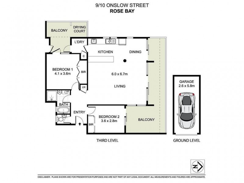 9/10 Onslow Street, Rose Bay NSW 2029 Floorplan