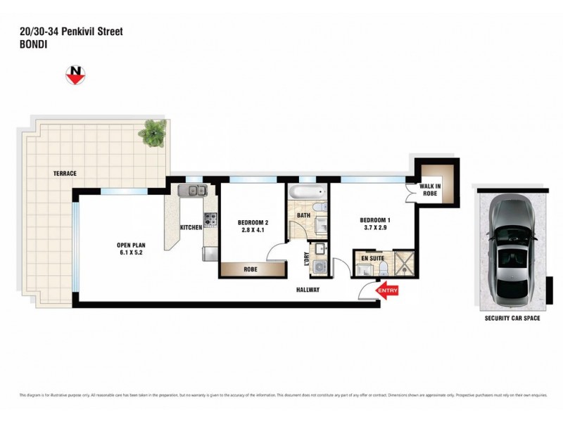 20/30-34 Penkivil Street, Bondi NSW 2026 Floorplan