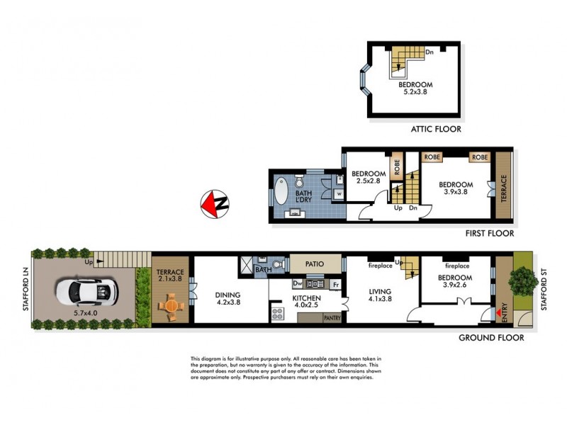 18 Stafford Street, Paddington NSW 2021 Floorplan