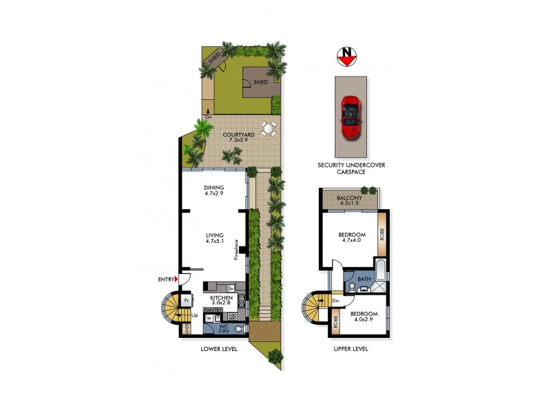 2/34 O’Donnell Street, North Bondi NSW 2026 Floorplan