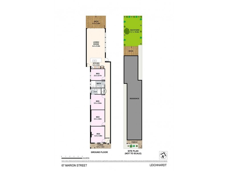 67 Marion Street, Leichhardt NSW 2040 Floorplan