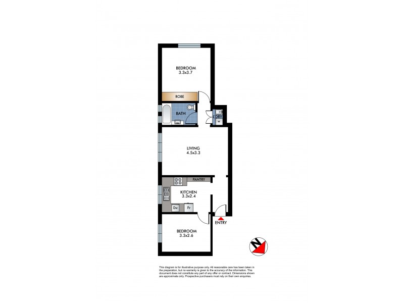 7/63 Curlewis Street, Bondi Beach NSW 2026 Floorplan