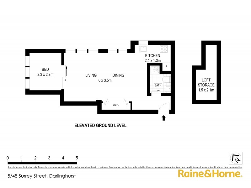 5/48 Surrey Street, Darlinghurst NSW 2010 Floorplan